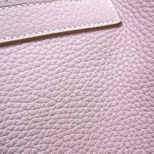 将图像加载到图库查看器中，HERMES Cabas Sellier mauve pail Taurillon Clemence Size 31
