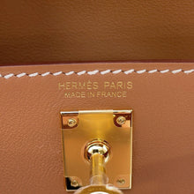 将图像加载到图库查看器中，HERMES Kelly Jump Gold Swift Leather

