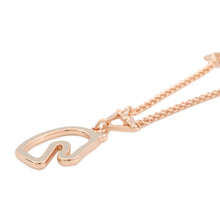 Load image into Gallery viewer, HERMES Tonnerre Cheval Necklace Marong rasse Metal Enamel
