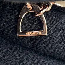 Load image into Gallery viewer, HERMES Tonnerre Cheval Necklace Marong rasse Metal Enamel
