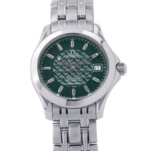 将图像加载到图库查看器中，OMEGA Seamaster 120m Jacques Mayol Limited Edition of 4500 W36mm Stainless Steel Green Dial2506.70
