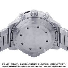 将图像加载到图库查看器中，IWC Aquatimer Chronograph W44mm Stainless Steel Black DialIW376804
