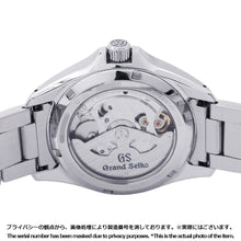 Load image into Gallery viewer, SEIKO Grand Seiko Date Power Reserve W39mm Stainless Steel Blue DialSBGA075
