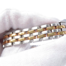 将图像加载到图库查看器中，CARTIER PANTHERE SM 2 Row H30mm×W22mm Stainless Steel K18YG Ivory DialW25029B6
