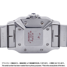 将图像加载到图库查看器中，CARTIER Santos Galve LM H41mm×W29mm Stainless Steel K18YG White Dial81036283
