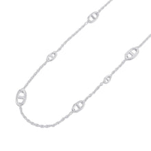 Load image into Gallery viewer, HERMES Chaine d'Ancre Farandole Necklace Size 80 SV925
