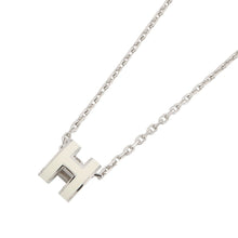 Load image into Gallery viewer, HERMES Pop Ash Necklace Size Mini White Metal Lacquer
