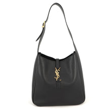 将图像加载到图库查看器中，SAINT LAURENT PARIS LE 5 A 7 Shoulder Bag Black713938AAAUQ1000 Calf Leather Size Small

