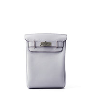 HERMES Akkad Blue Gacier Togo Leather Size PM