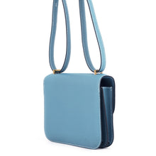 Load image into Gallery viewer, HERMES Constance3 Miroir New Blue Jean Epsom Size Mini
