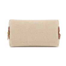Load image into Gallery viewer, CELINE Triomphe Pouch Natural/Tan Canvas Leather
