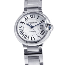 Load image into Gallery viewer, CARTIER Ballon Bleu de Cartier MM W36mm Stainless Steel Silver DialW6920046
