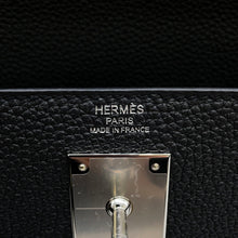 Load image into Gallery viewer, HERMES Kelly Retourne Black Togo Leather Size 28
