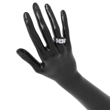 将图像加载到图库查看器中，CARTIER Maillon PANTHERE Ring (3-piece set) Size 60/#20 18K White Gold
