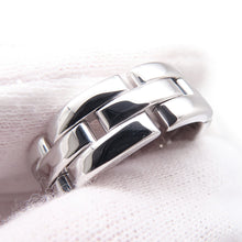 将图像加载到图库查看器中，CARTIER Maillon PANTHERE Ring (3-piece set) Size 60/#20 18K White Gold
