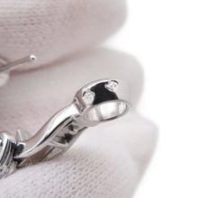 Load image into Gallery viewer, CARTIER Maillon PANTHERE Earring PaveB8032600 18K White Gold
