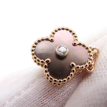 将图像加载到图库查看器中，Van Cleef &amp; Arpels Vintage Alhambra Necklace, 2014 Holiday CollectionVCARO5SX00 18K Pink Gold
