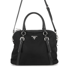 将图像加载到图库查看器中，PRADA 2WAYHandbag Black1BB912 Nylon Leather
