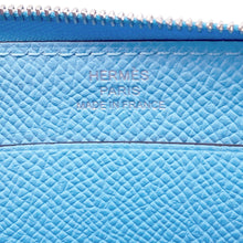 Load image into Gallery viewer, HERMES Macaron Compact Celeste Epsom
