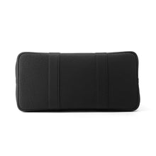 将图像加载到图库查看器中，HERMES Garden Party Gray/Black Toile H Negonda Leather Size PM
