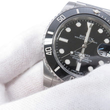Load image into Gallery viewer, ROLEX Submariner Date W40mm Stainless Steel Black Dial116610LN
