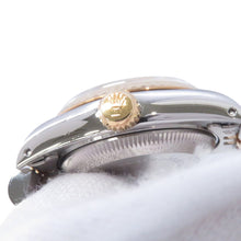 Load image into Gallery viewer, ROLEX Datejust W26mm Stainless Steel K18YG Black Dial69173
