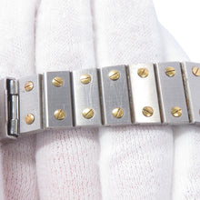 Load image into Gallery viewer, CARTIER Santos Octagon LM W30mm Stainless Steel K18YG White DialW2001583
