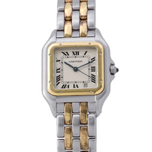 Load image into Gallery viewer, CARTIER PANTHERE 2 Row MM Stainless Steel K18YG Ivory DialW25028B6
