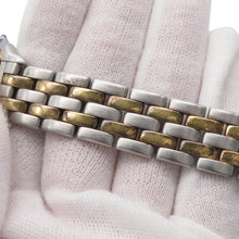 Load image into Gallery viewer, CARTIER PANTHERE 2 Row MM Stainless Steel K18YG Ivory DialW25028B6
