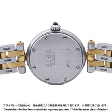 Load image into Gallery viewer, CARTIER PANTHERE Vendome 2 Row SM W23.5mm Stainless Steel K18YG Ivory Dial84084241
