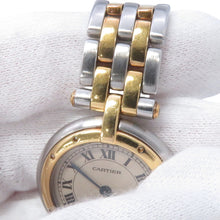 Load image into Gallery viewer, CARTIER PANTHERE Vendome 2 Row SM W23.5mm Stainless Steel K18YG Ivory Dial84084241
