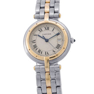 CARTIER PANTHERE Vendome LM 2 Row W29mm Stainless Steel K18YG Ivory Dial83084242