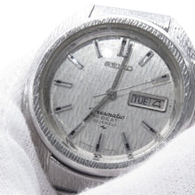 将图像加载到图库查看器中，SEIKO Pressmatic Hi-Beat W40mm Stainless Steel Silver Dial5146-7020
