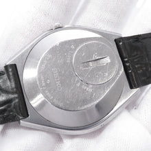 Load image into Gallery viewer, SEIKO Superior W37mm Stainless Steel Leather Silver Dial4883-8000
