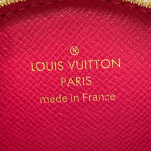 将图像加载到图库查看器中，LOUIS VUITTON Porte Monnaie・Ron Vivienne PinkN60493 Damier Azur
