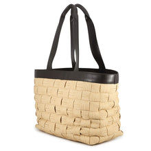 将图像加载到图库查看器中，Bottega Veneta INTRECCIATO Cassette Tote Bag Natural/Fondente730874V2OC1 Raffia Leather
