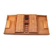 将图像加载到图库查看器中，HERMES Mahjong Macau FoveH313029M Natural Mahogany Wood

