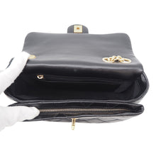 Load image into Gallery viewer, CHANEL Matelasse Single Flap ChainShoulder Bag BlackAS5863 Leather
