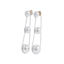 将图像加载到图库查看器中，TIFFANY&amp;Co. Hardware Triple Drop Earrings SV925
