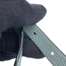 Load image into Gallery viewer, Valextra Valextra Brera 2WAY Handbag Blue GrayV5U92 Leather Size Medium
