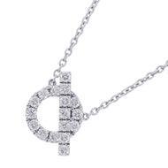 HERMES Finesse PendantH219310B 00 18K White Gold