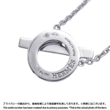 Load image into Gallery viewer, HERMES Finesse PendantH219310B 00 18K White Gold
