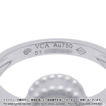 Load image into Gallery viewer, Van Cleef &amp; Arpels Vintage Alhambra Ring Size 51/#11VCARF48951/VCARF48900 18K White Gold

