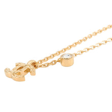 Load image into Gallery viewer, CHANEL CC Logo Rhinestone NecklaceABH256-B23663-U8017 Gold Plated Rhinestone
