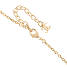Load image into Gallery viewer, CHANEL CC Logo Rhinestone NecklaceABH256-B23663-U8017 Gold Plated Rhinestone
