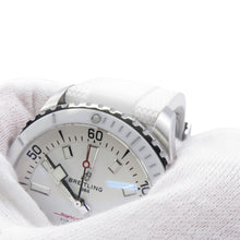 将图像加载到图库查看器中，BREITLING Superocean Automatic 42 Japan Edition W42mm Stainless Steel Rubber White DialA17375A71A1S1
