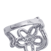 Load image into Gallery viewer, Van Cleef &amp; Arpels Dentelle Ring Size 53/#13 18K White Gold
