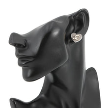 Load image into Gallery viewer, CHANEL CC Logo Heart EarringsABH084-B23473-U7518 Metal Rhinestone
