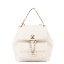 Load image into Gallery viewer, CHANEL Matelasse SmallBackpack WhiteAS2908 Lambskin
