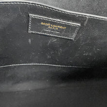 Load image into Gallery viewer, SAINT LAURENT PARIS Manhattan Shoulder Bag Black579271DND0J1000 Croco embossed leather
